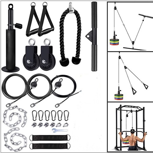Gym diy pulley - diy, cable
