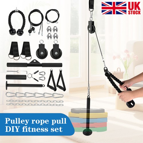 Gym diy pulley - gym,
