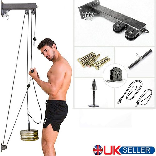 Lat pull down - wall, pulley
